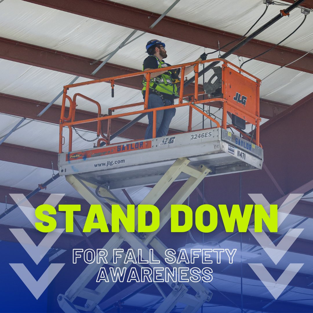 Together with OSHA, we're raising fall hazard awareness during Construction Safety Week 2024! Today, our teams across the country will come together to reinforce the importance of recognizing fall hazards and discussing proactive solutions! #FallHazardAwareness