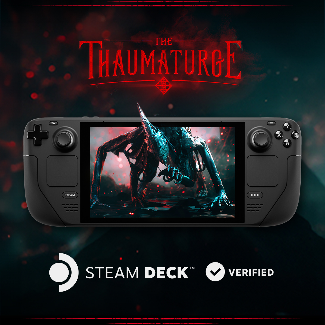 We’re glad to announce that #TheThaumaturge is now officially Steam Deck Verified ✅ You can now chase otherworldly beings and solve dark mysteries of 1905 Warsaw everywhere you go. Play now on #SteamDeck: re.11bits.com/cor