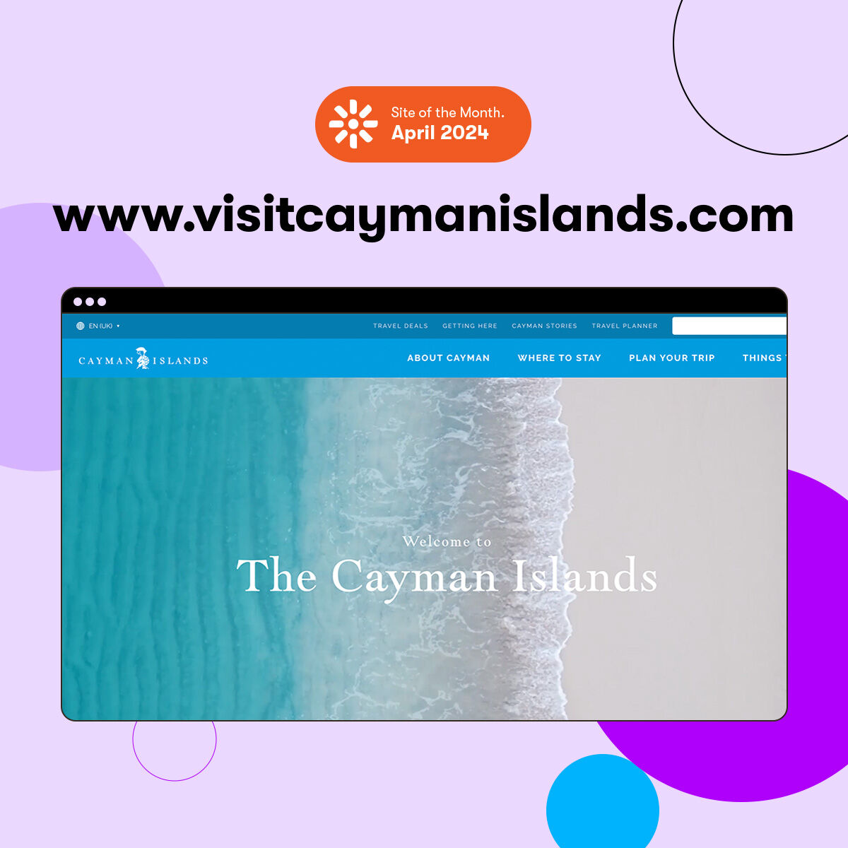 🌴 Fuseideas conjured up a digital paradise on The Cayman Islands website, weaving a vibrant tapestry that captures the essence of this tropical haven. 
Check out all our Site of the Month winners 👉 link.kentico.net/4a5xPqA 
#SiteOfTheMonth #digitaltransformation #DXP #CMS