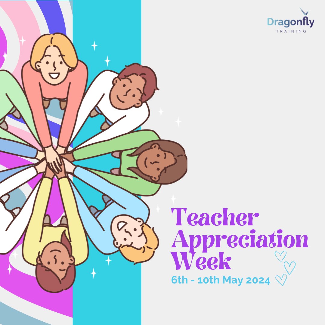 What are you doing to celebrate Teacher Appreciation Week? Whether you're a teacher yourself, or have teaching peers, use this week to celebrate teachers everywhere 💜 #teacherappreciationweek #dragonflyappreciatesteachers