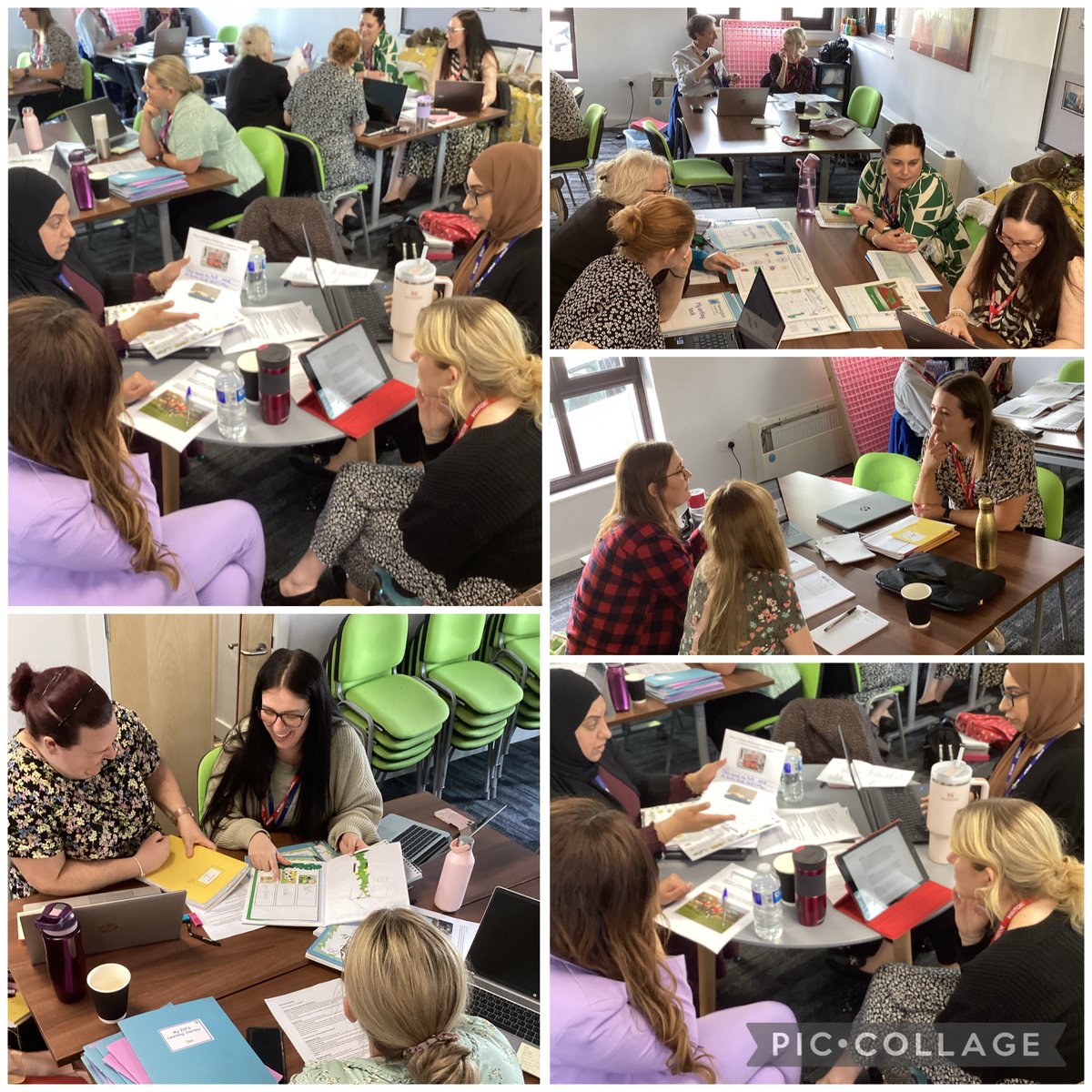 💚🌟EY Moderation is well underway in the Northern region. Excellent discussions taking place to quality assure our judgments #collaborativeworking @AETAcademies @CNicholson_Edu @vianclark @mrsrmurad @MrsHCharlton 🌟💚