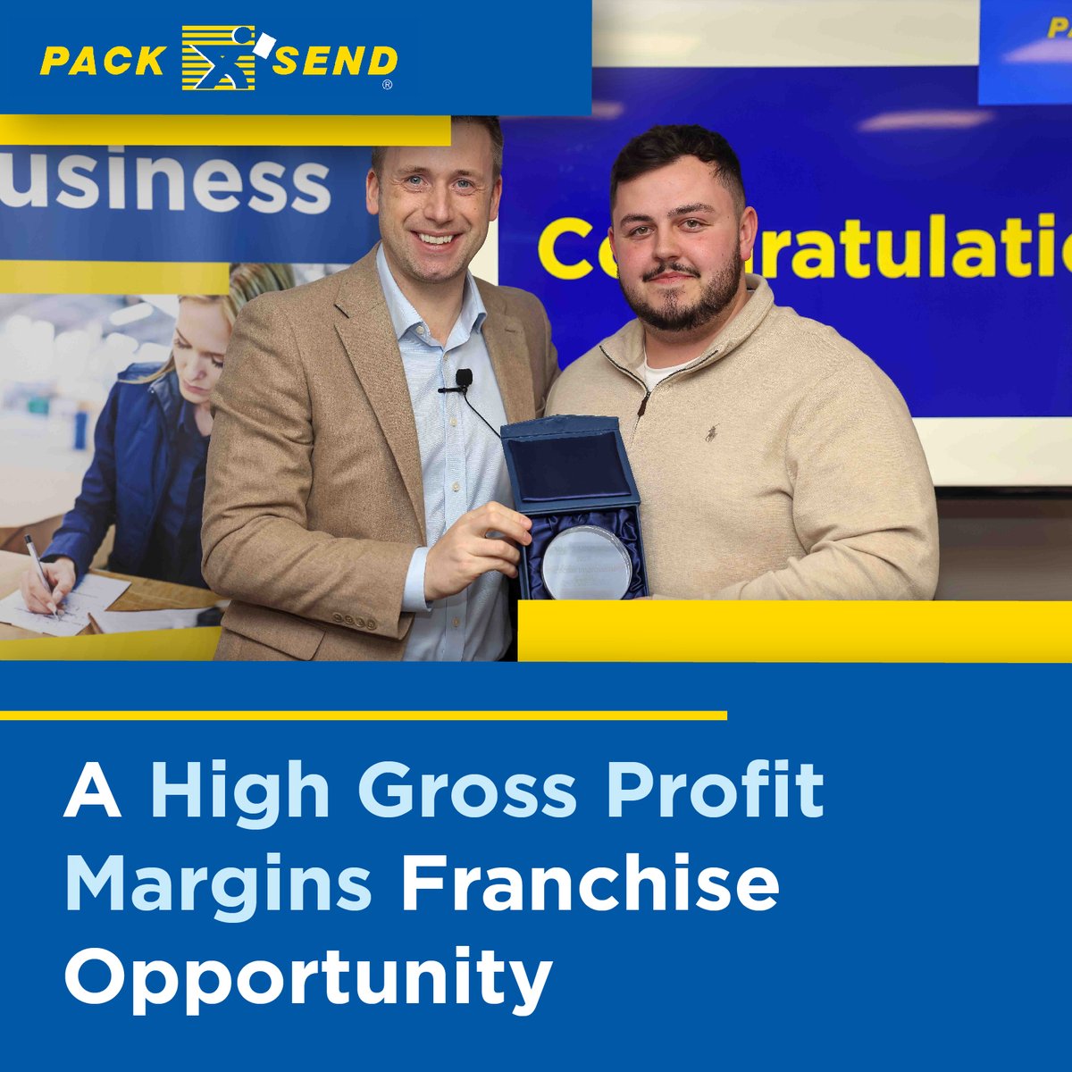Looking to invest in a high-profit-margin franchise? 📈 Look no further than PACK & SEND! 💼 With our proven business model and global brand recognition, owning a PACK & SEND franchise means stepping into a lucrative opportunity. 🌟  #FranchiseOpportunity