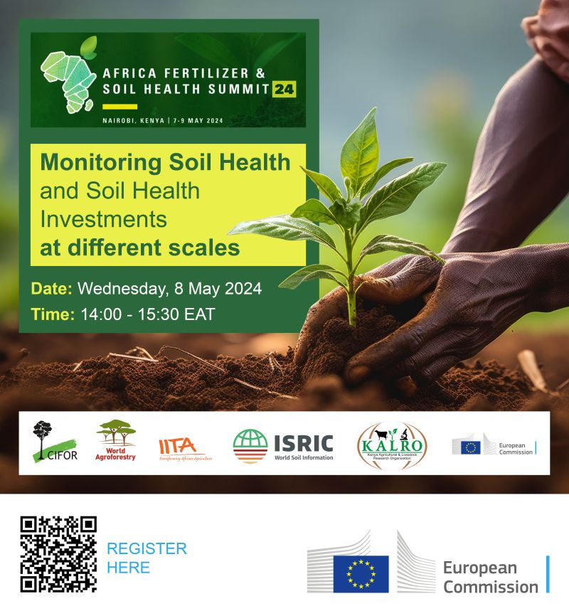 Happens now! Monitoring Soil Health in Africa🌍. Indicators📰 and thresholds 5⃣for soil assessments in Africa and the new Call on Soil Health in Africa. #EUSO chairs the session #MissionSoil #AFSH24 Link 📺: lnkd.in/dvd_g82k