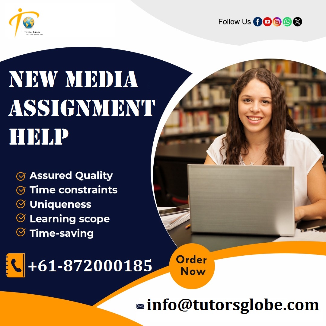 Don’t procrastinate your way to academic excellence. Hire New Media Assignment Help and become stress-free from piles of work gathered. #NewMediaAssignmentHelp #SocialMedia #Blogs #InternetCalling #VirtualRealityWorlds  #StreamingServices #MediaAndsociety #InfluencerCollaboration