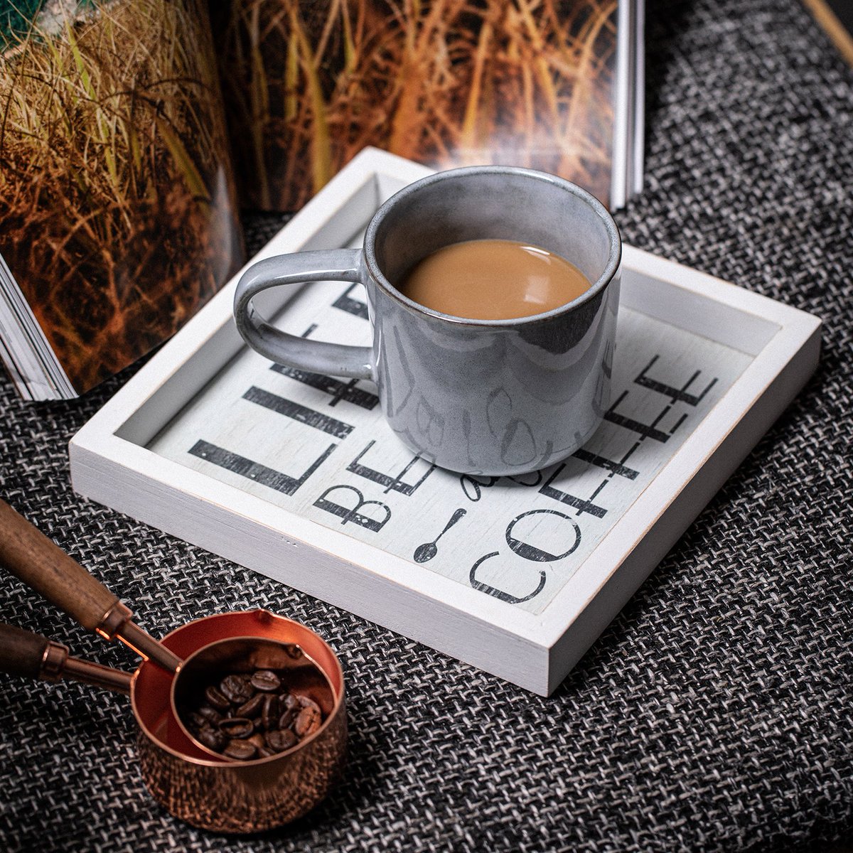 Coffee Table Trays - Oksqw | Fast Free Delivery welloksqw.com/product/Wall-D… #coffeetray #coffeedecor #coffeesign #coffeewalldecor #wallsign #coffeebar #coffeebardecor
