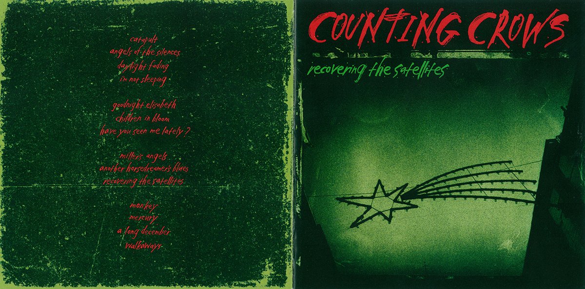 Have you listened to our latest episode?

We talk about the 1996 album from @countingcrows, Recovering The Satellites, with guest Tom Jeppson.

bit.ly/MusicRewind_Co…

#countingcrows #recoveringthesatellites #musicpodcast #music #podcast #newepisode #rock #90smusic #90srock