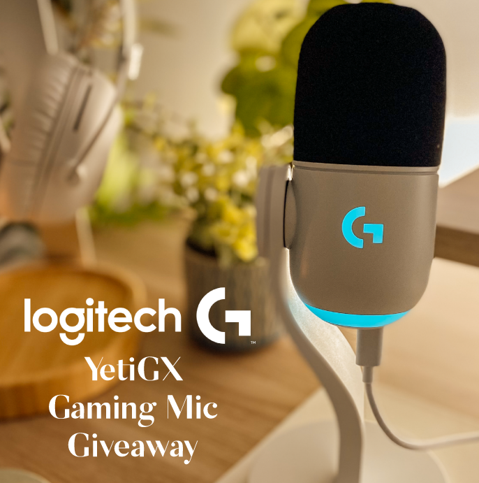 Thanks to @LogitechGUK & #LogiPlayDays I'm giving away a YetiGX Microphone! To Enter: ✨ Follow me & @LogitechGUK ✨ Retweet this tweet ✨ Comment black or white as your colour choice Giveaway ends - Friday 10th May. (UK only) #Ad #LogitechGPartner
