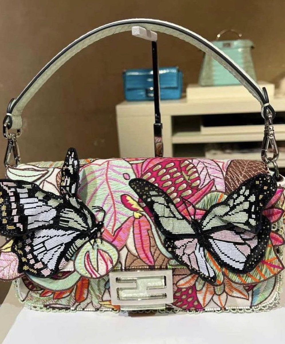 this fendi butterfly bag