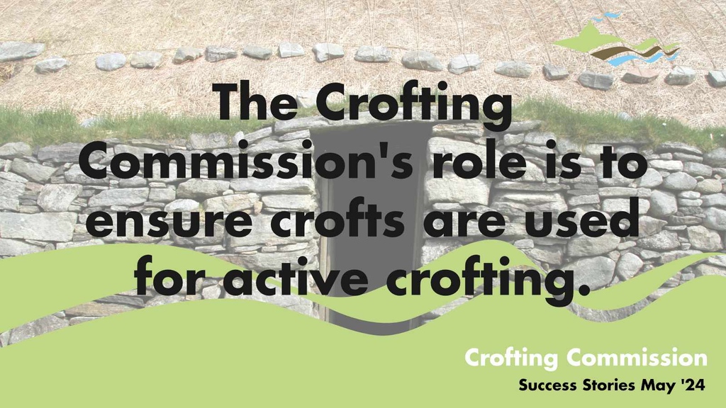 🥳Croft back on track in Grimsay!🥳 Crofter informed us they weren't living on the land, but great news - they've moved in & are actively crofting! #Crofting #SuccessStory #Grimsay