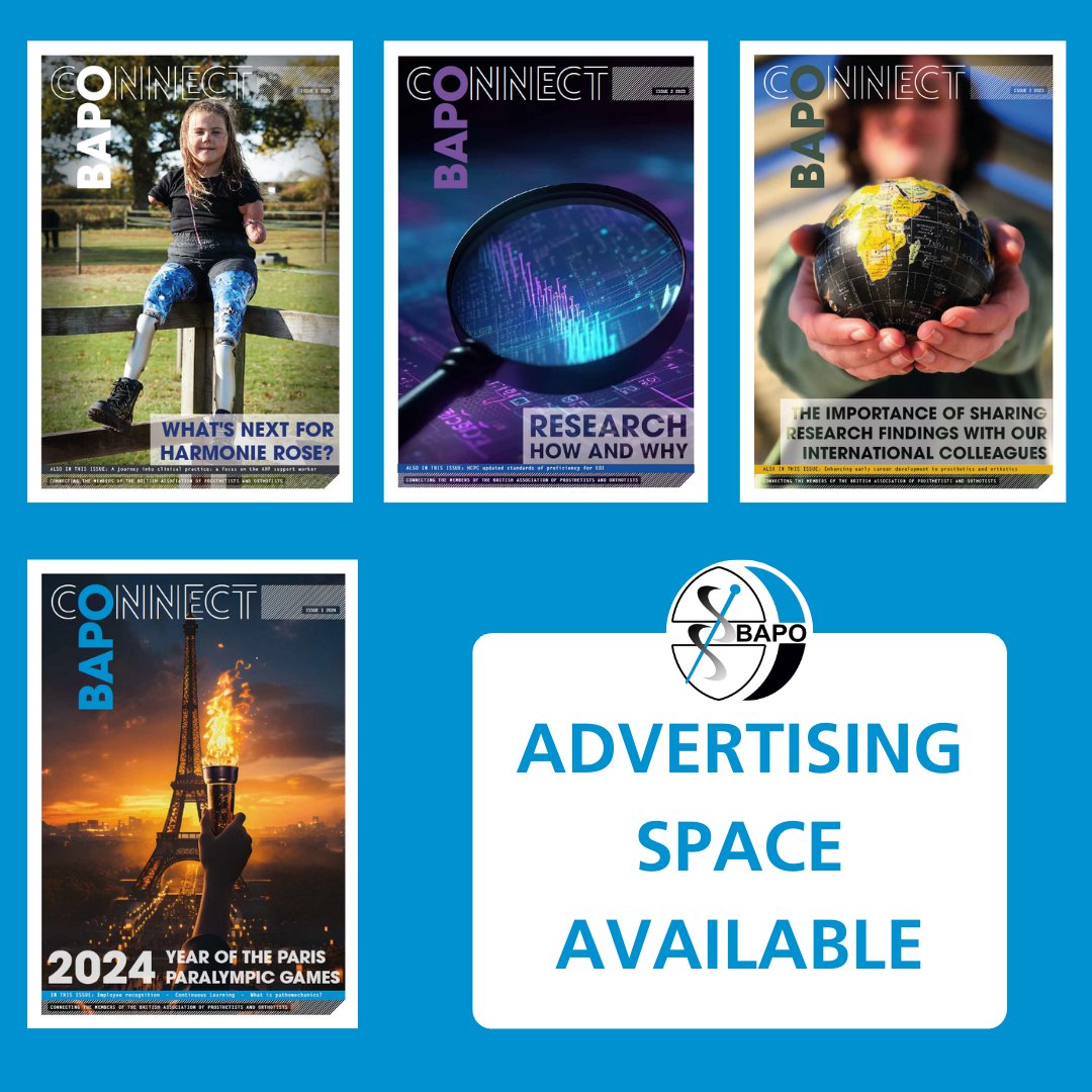 Are you interested in advertising in our BAPOConnect magazine? There is still time to book a space! More information can be found here: bapo.com/2024/04/17/bap…