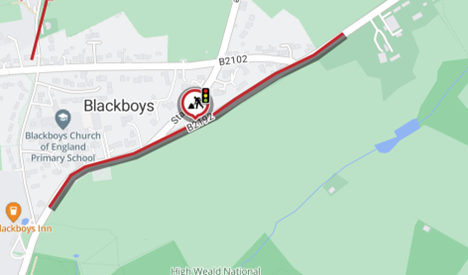 📍 Lewes Road, Blackboys
ℹ️ Drainage Investigation
📆 3-14 Jun
🚦Possible delays 9:30am-4pm.
ow.ly/Aqk350RzfTj