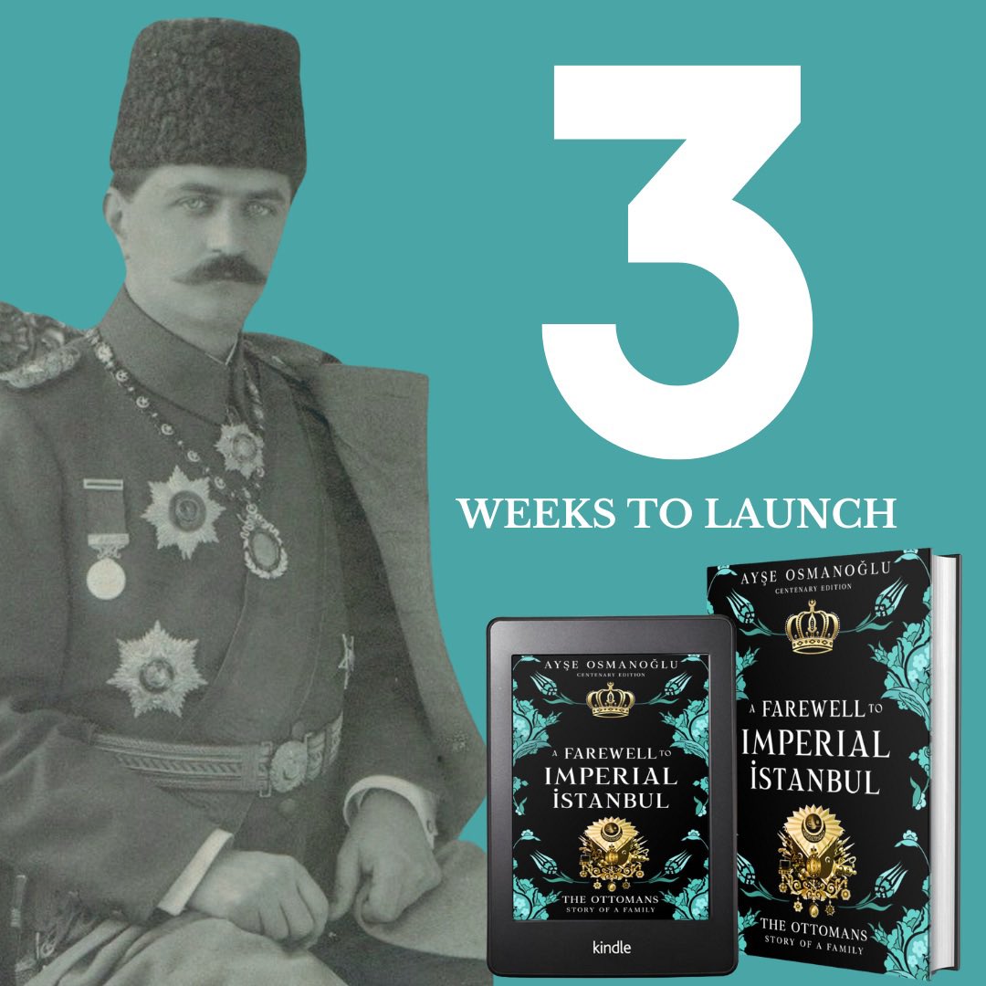 With just 3 weeks until LAUNCH, may I introduce you to one of my main characters, Prince Ahmed Nihad Efendi.🌙

#afarewelltoimperialistanbul #booklaunch #bookrelease #HistoricalFiction #AuthorsOfTwitter