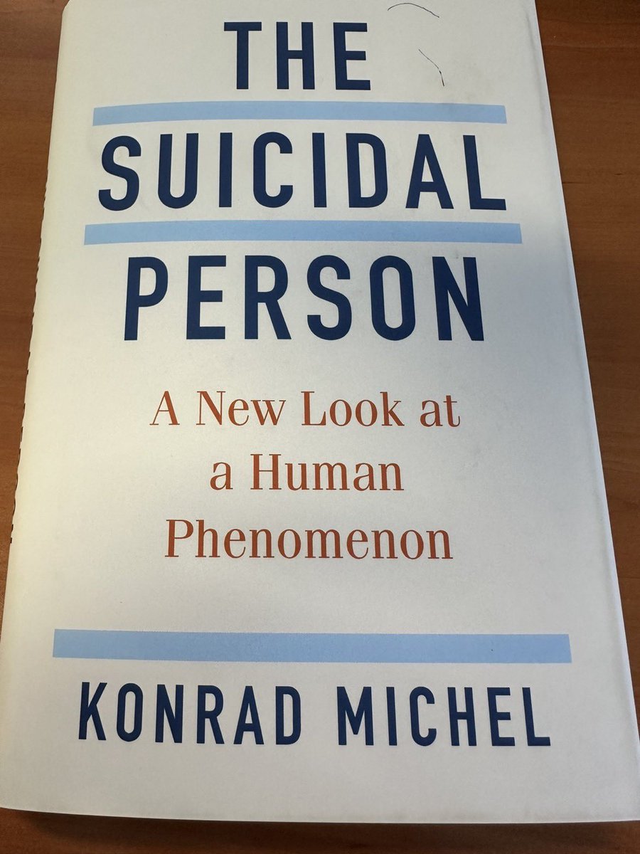📣 My review of Konrad Michel’s book is now published in Crisis journal. This book is essential reading for all who are involved in clinical care, support of people during critical moments of the suicide experience. #OpenAccess @IASPinfo @suicideresearch econtent.hogrefe.com/doi/epdf/10.10…