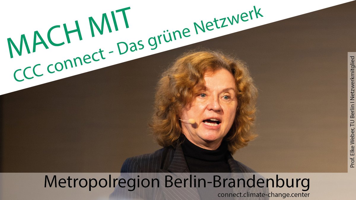 Die Region #Berlin-#Brandenburg hat eine hohe Kompetenzdichte, was den #Klimaschutz angeht. Da verliert man schon mal den Überblick. Hier hilft unsere Experten-Datenbank „CCC Connect“, indem sie #Kompetenz und Köpfe zusammenbringt. Schaut mal rein: ➡️connect.climate-change.center