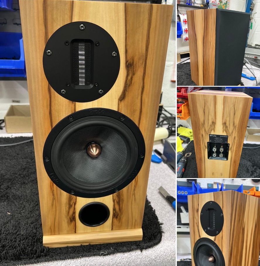 1st deliveries of new liquid amber speakers are arriving at the factory.
We think these D2Rs with magnetic grilles look stunning! What do u think?
#magneticgrilles #liquidamber #d2r #speakers #proacspeakers #musiclovers #highendaudio #ukmanufacturing #proac #perfectlynatural