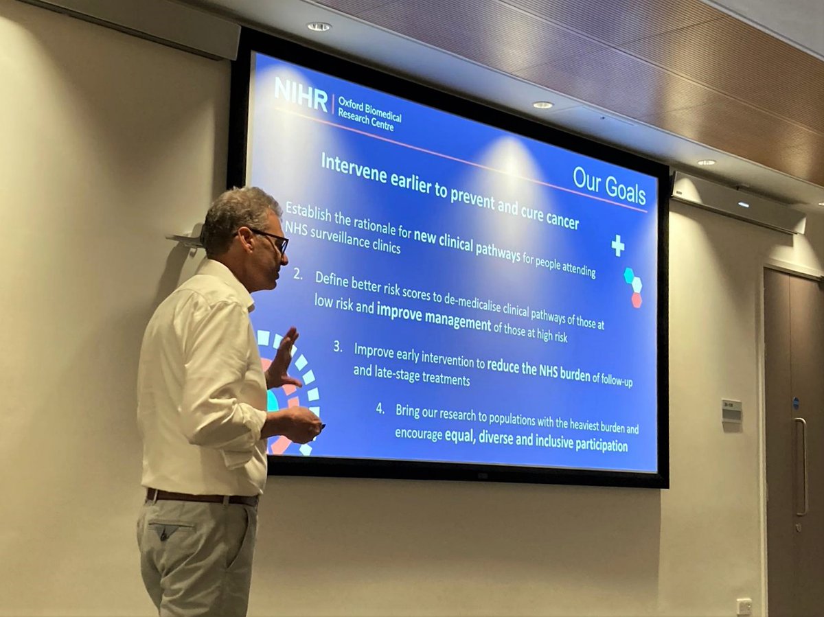 Many thanks to the @UniofOxford students and researchers who came along to yesterday's South Parks Rd seminar, where Prof Tim Elliott and Prof Richard Owen shared the latest advancements and aims of our cancer research theme.