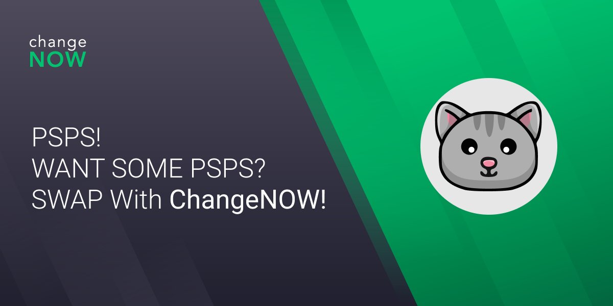 #PSPS, we got some #PSPS right here! ➡️ now-l.ink/pspsswaps Swap NOW! @BobaCatPsps is an homage to an adopted cat of #Dogecoin Co-founder Billy Marcus. Get into it to raise awareness of #crypto philanthropy and serving pet shelters!