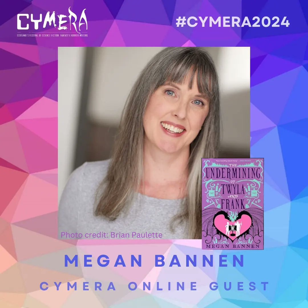 🖊️ Megan Bannnen will join us to discuss her latest novel The Undermining of Twyla and Frank – a heartwarming fantasy with a best friends-to-lovers rom com twist (When Harry Met Sally, but with dragons!) set in the delightful demigod and donut-filled world of Tanria @MeganBannen