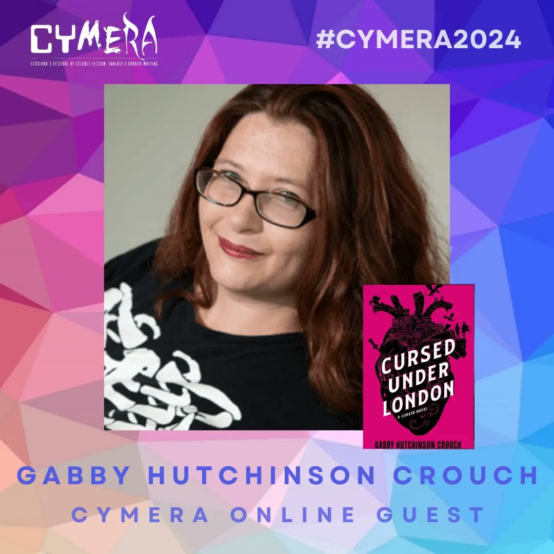 🖊️ Gabby Hutchinson Crouch joins us to discuss her 2024 novel Cursed Under London: the hilarious first novel in a cosy and inclusive historical romantasy series set in an alternate Elizabethan London, by the writer of Horrible Histories.