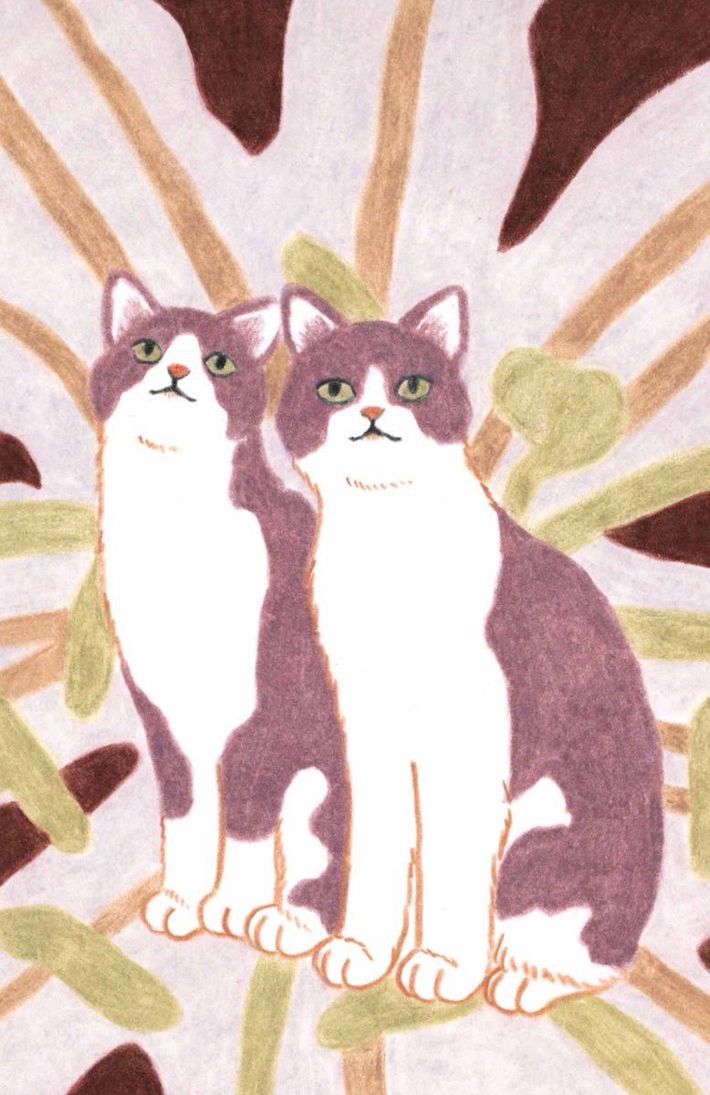 Art For Animals ④
猫ちゃん別パターンです🐈 