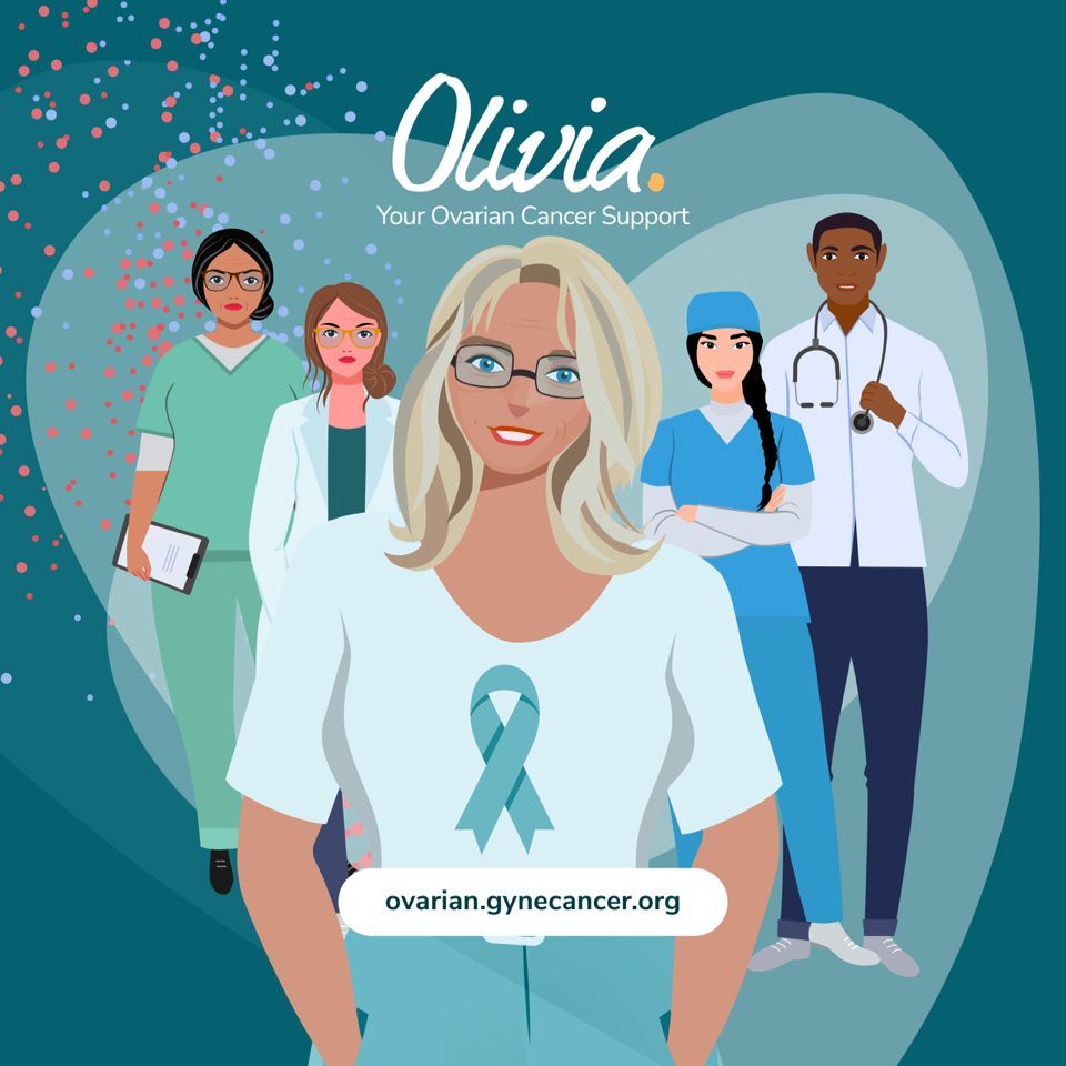 Olivia is a digital patient support platform for all those affected by ovarian cancer. Visit Olivia today to access articles, videos, and an interactive clinical pathway and resource library. 👉 ovarian.gynecancer.org #NoWomanLeftBehind