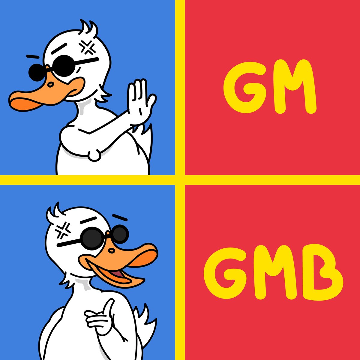 gm_base's tweet photo. GMB ☀️ Say it back and you'll have a wonderful day ❤️

$GMB

#GM #Basechain https://t.co/OJcSwssDbY
