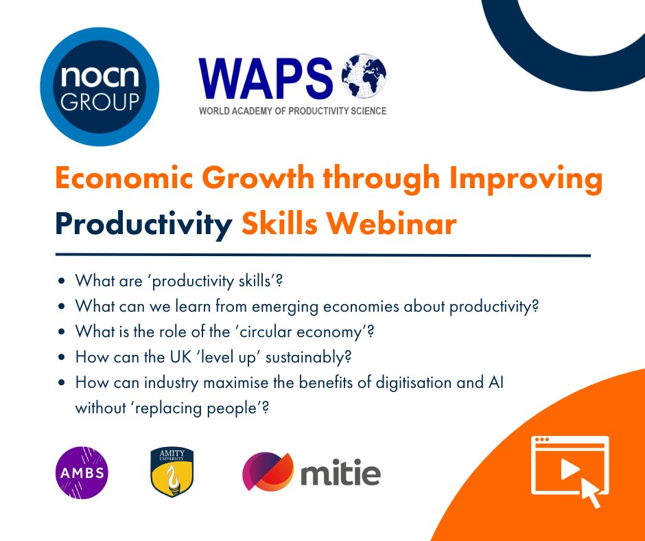 If you missed our #productivity webinar, hosted in partnership with WAPS, catch up here! bit.ly/3wudTQj #UKproductivity #circulareconomy #productivityskills #levellingup #AI