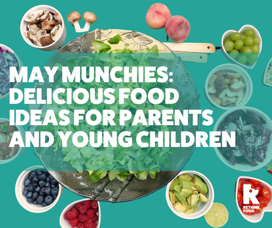 Whether you’re looking for healthy snacks, easy meals, or fun treats to enjoy together, we’ve got you covered. Here are some tasty food ideas that parents & young children can whip up & enjoy this month...rethinkfood.co.uk/may-munchies-d… #HealthyEating #HealthyDiets  #letsRethinkFood