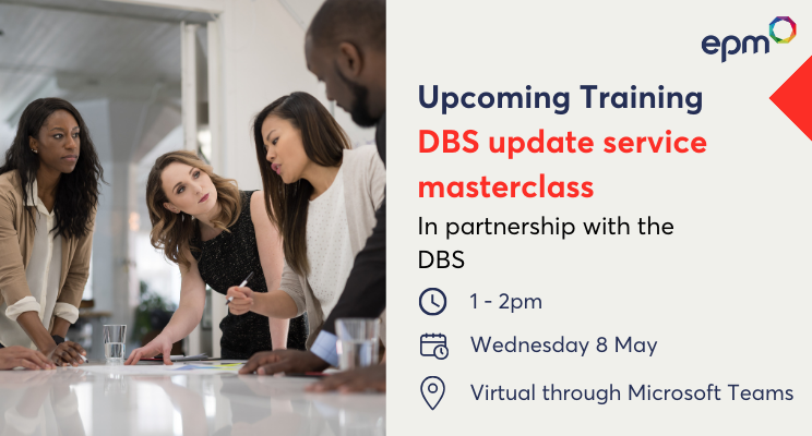 ⏳Our FREE DBS Masterclass starts at 1pm! 

Join us for an overview of how to use the DBS Update Service in your education setting. 

Sign up now ➡️ bit.ly/3JS4mpb

#DBS #Education #SaferRecruitment #Recruitment #MATs #SATs #Schools #MiddleLeaders