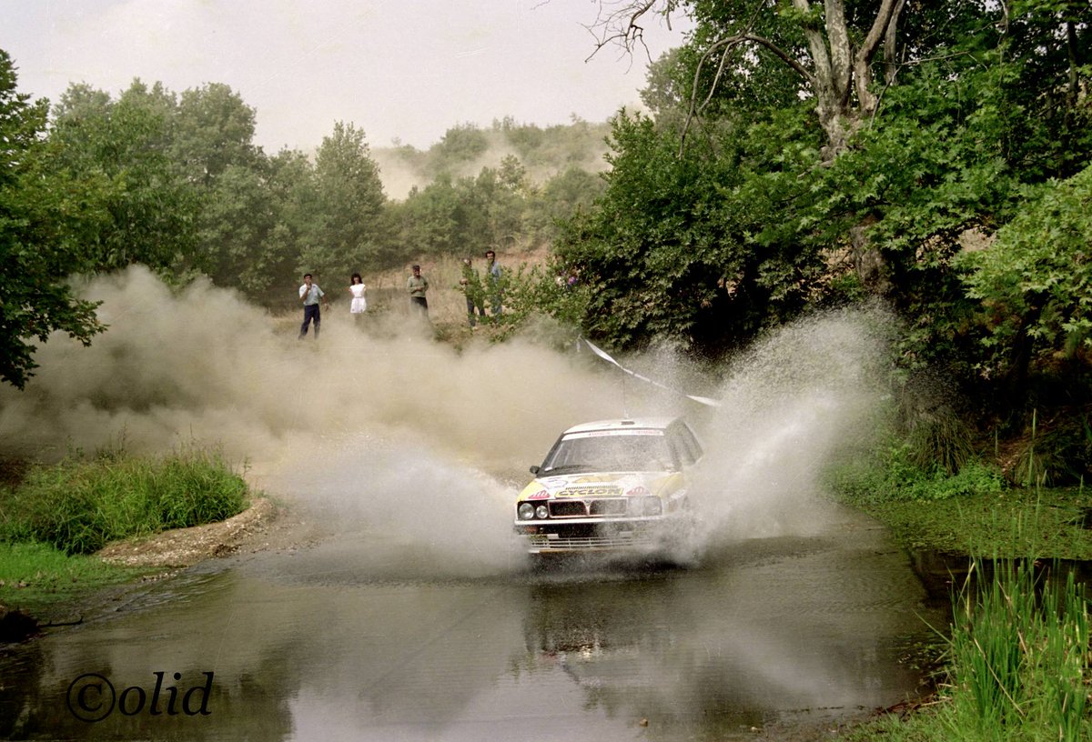 'Jigger' 🇬🇷 Konstantinos Stefanis 🇬🇷 Lancia Delta Integrale 
14. Elpa Rally Halkidiki 1989 🇬🇷 2nd Overall 🏁 
👉 ewrc-results.com/final/6912-elp… 

📸 © Olivier Delhez 🏁