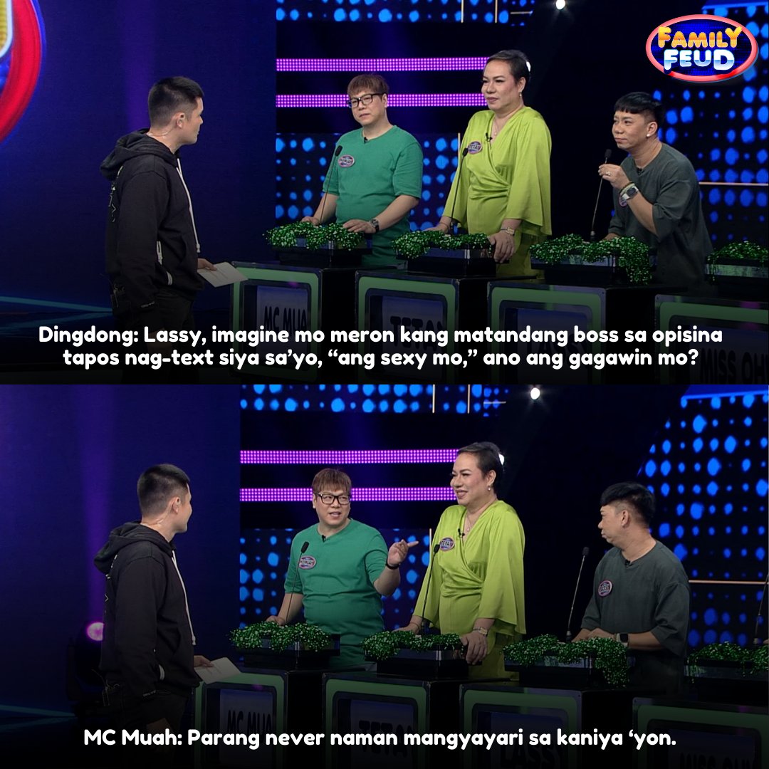 Basag trip ka MC Muah! 😅 #FamilyFeudPH | May 8, 2024 #FeudHunksVSComedians #BestTimeEver