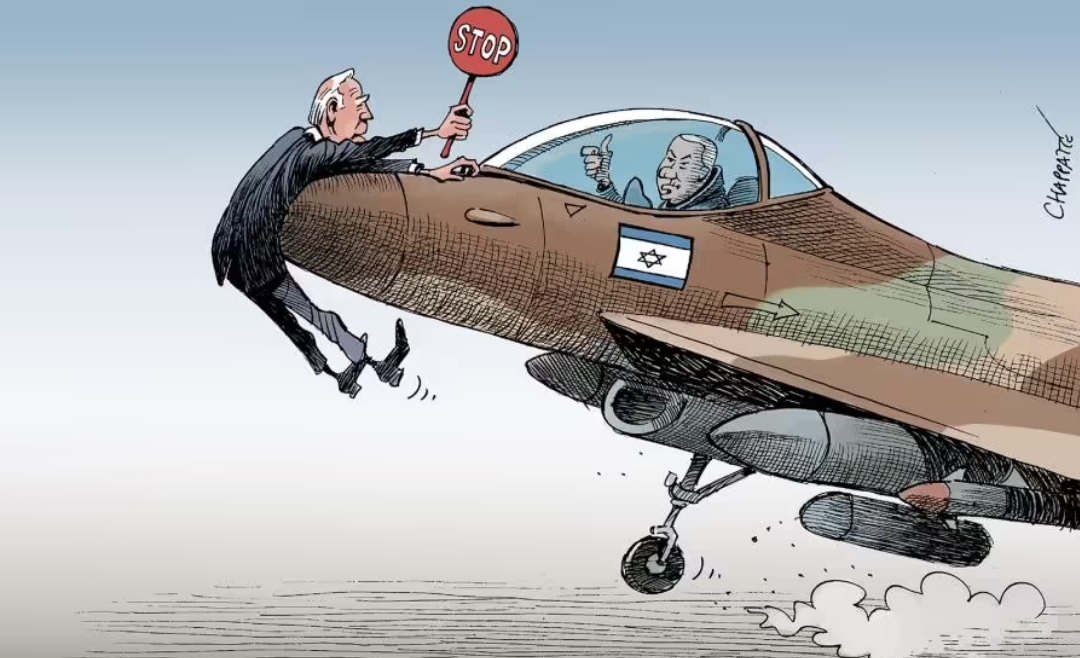 #Gaza #GazaWar #IsraelHamasWar #Chappatte #Biden #Netanyahu #America #Israel #cartoons @PatChappatte Chappatte - Le Temps, Geneva, Switzerland