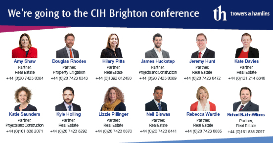 We are looking forward to attending the #HousingBrighton24 conference and engaging in conversations with housing colleagues from across the sector. Get in touch with the team if you will be in attendance and would like to meet up. #TrowersHousing