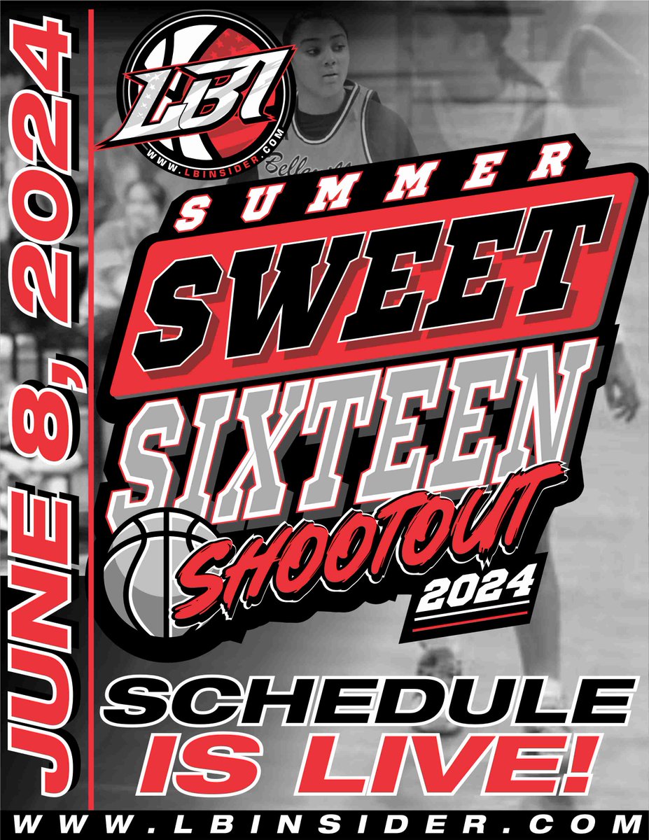 Summer Sweet 16 'Schedule Is Live' Schedule: basketball.exposureevents.com/widgets/v1/sch… Playing Sites: basketball.exposureevents.com/widgets/v1/ven… College Coaches Registration: basketball.exposureevents.com/widgets/v1/col… All DII, DIII, NAIA, Juco College Coaches are welcome to attend FREE of charge. @LBIPremierBB @wadesworld32