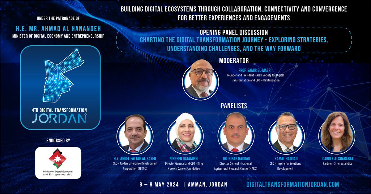 𝐇𝐚𝐩𝐩𝐞𝐧𝐢𝐧𝐠 𝐧𝐨𝐰!
Booth no. 25 - 26
#fintechJordan #JordanFintech #JordanDigitalTransformation #TechRevolution #inspirejo