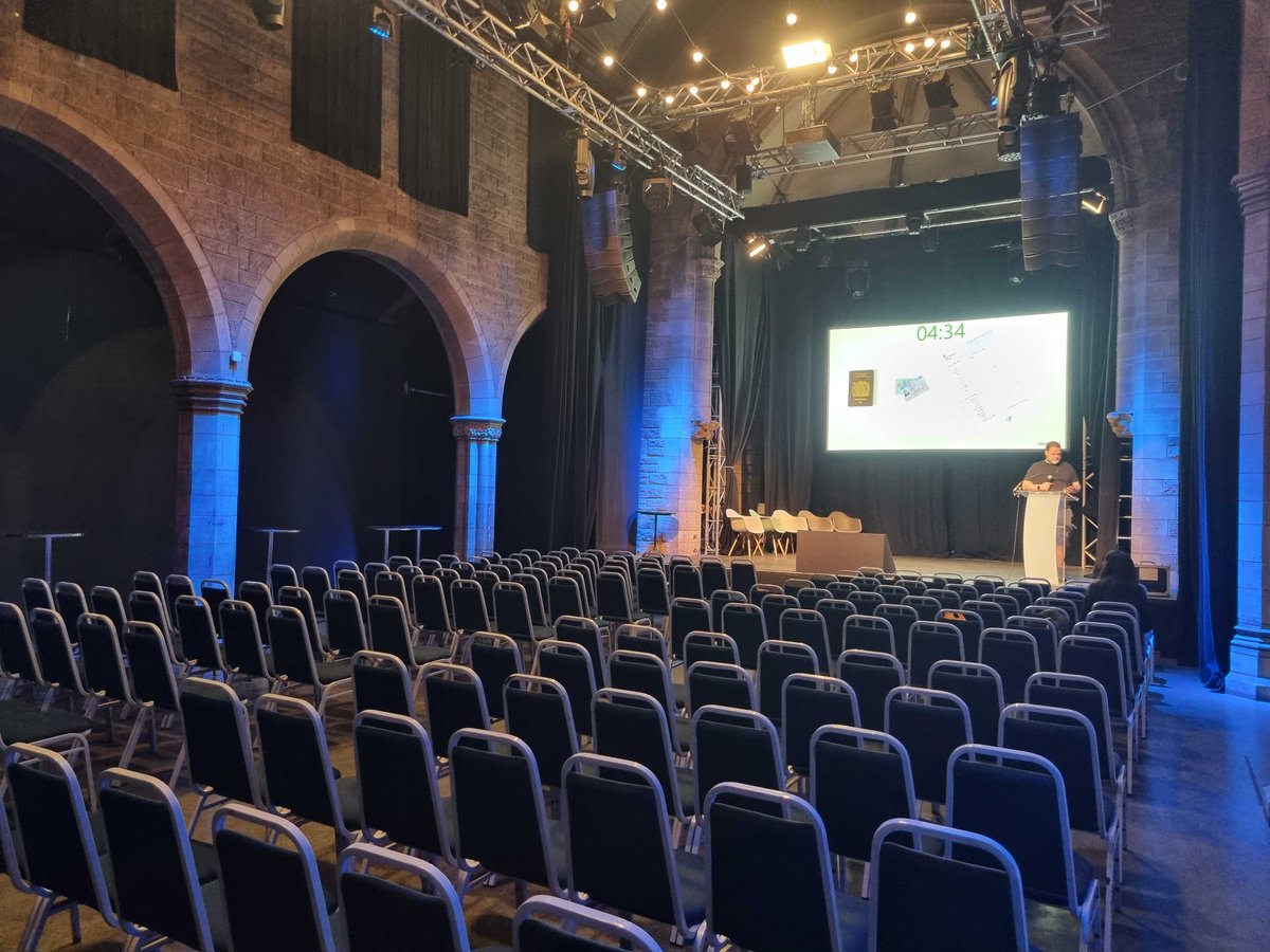 At the @AssemblyRoxy getting everything set up for #CivTechRound9 Demo Day. We are looking forward to welcoming all of our guests this afternoon. Stay tuned for live social coverage 👀 #TechForGood @awscloud @CENSIS121