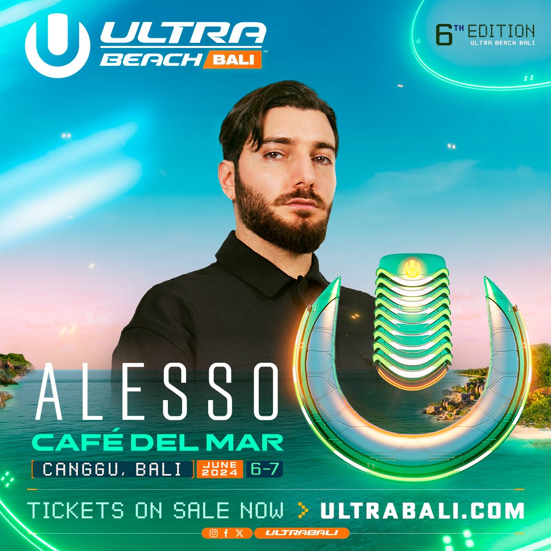 Making his return to #ultrabeachbali is Swedish maestro <a href="/alesso/">Alesso</a>! Who's ready to create some memories Together?!! ⚡️⚡️⚡️

ultrabali.com/tickets/2024