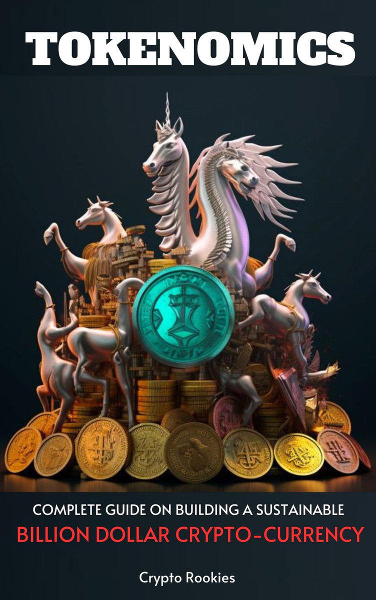 Crypto_Rookies's tweet image. I spent a year writing a book on #Tokenomics:  amazon.com/dp/B0CYC8QHFP. 

If you would like to qualify for a free copy, please join an alpha test of Civitas (tinyurl.com/cryptorookies), my up and coming stakingpad where #Crypto communities can be built in a SEC compliant fashion.