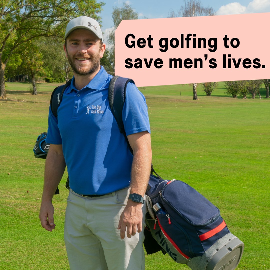 The sun's out, so it's time to swing into action ⛳ Take on 36, 72 or 100 holes of golf in one day and raise money for the men affected by prostate cancer. ➡️ Sign up today: bit.ly/3OKvAkF #TheBigGolfRace l #Golfing