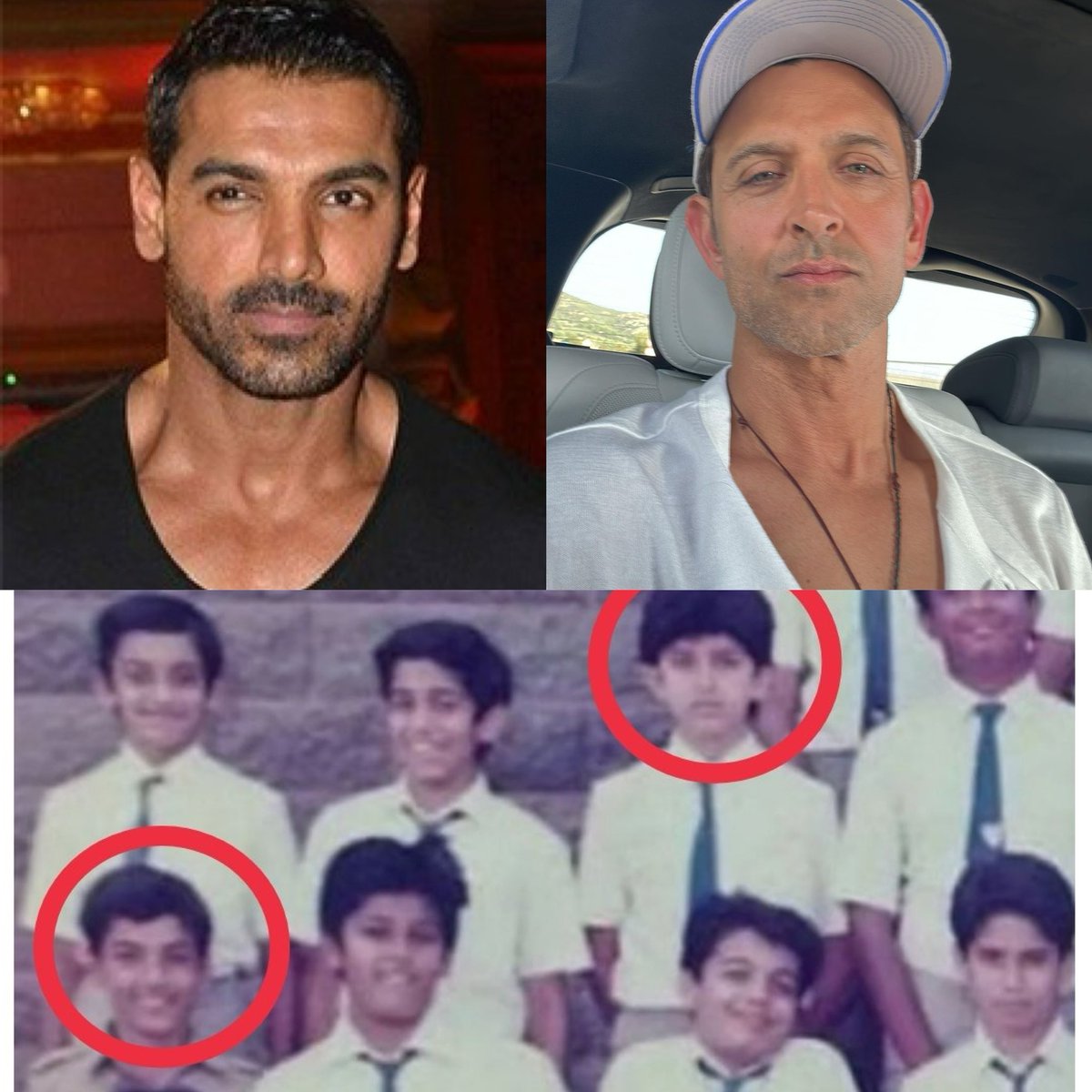 Major major throwback 😍
Did you know @iHrithik and @TheJohnAbraham were in the same school!

The popular actors went to Bombay Scottish School in Mumbai, checkout their picture!

#HrithikRoshan #JohnAbraham #Bollywood #Throwback