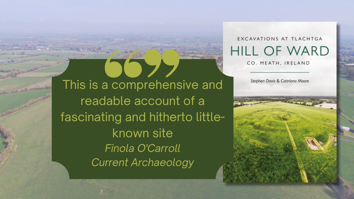 It’s another happy #hillfortswednesday for us thanks to this review of Excavations at Tlachtga, Hill of Ward, Co. Meath, Ireland in the latest issue of @CurrentArchaeo!