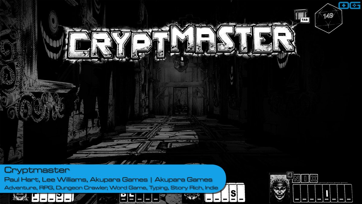 OG plays Cryptmaster!
youtube.com/watch?v=tjpxh0…

Like & Sub!

@thecryptmaster
@Farmergnome
@wiwyums
@akuparagames

#thecryptmaster #dungeoncrawler #wordgame #typing #puzzle #storyrich #IndieGameTrends #IndieWatch #IndieGameDev #IndieGame #IndieGames #Gameplay #letsplay #gaming