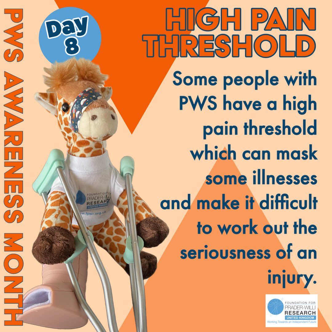 PWS Awareness Day 8 
#fpwruk #pws #praderwilli