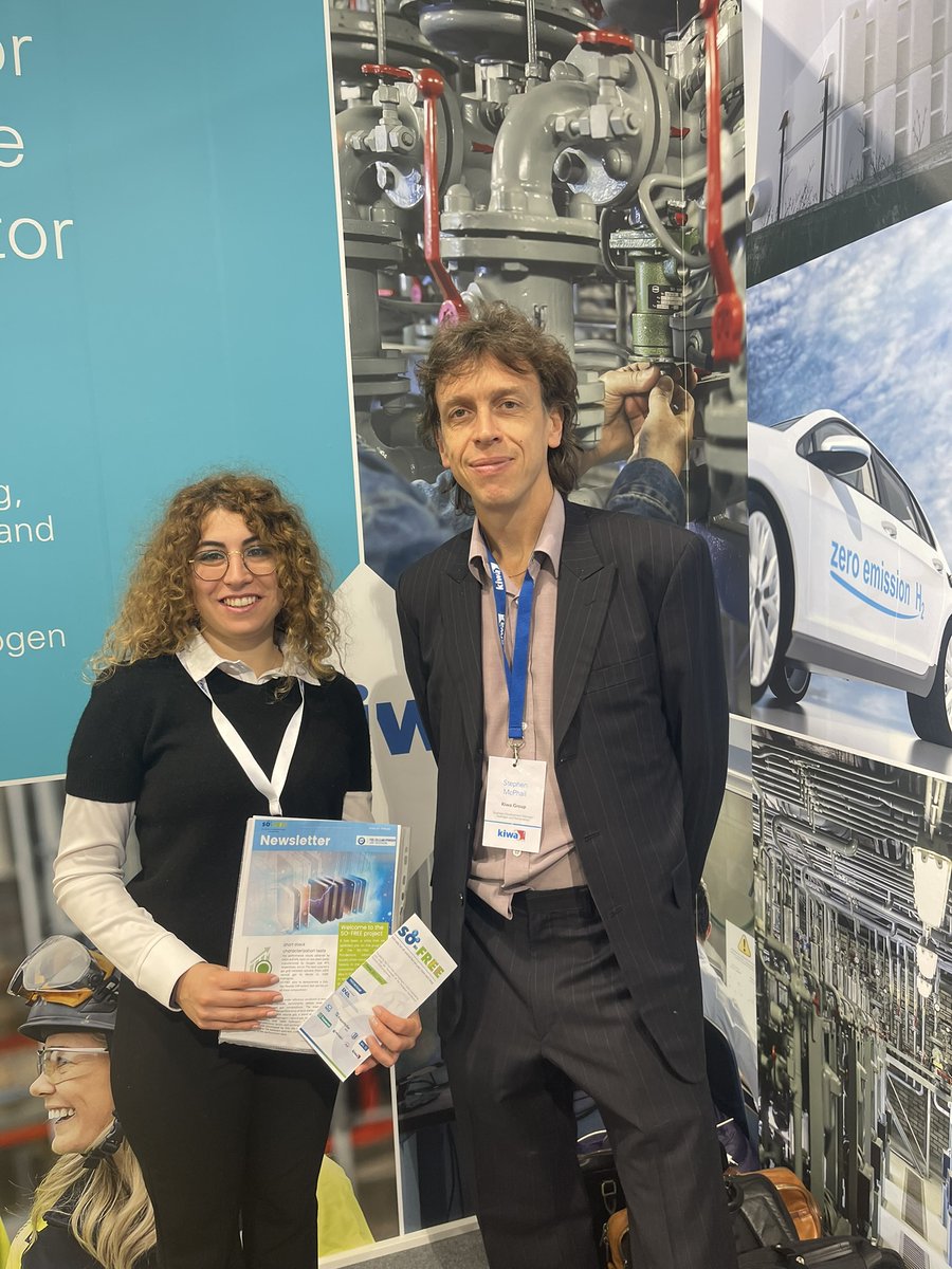 SoFreeProject1's tweet image. SO-FREE partners attended the  Fuel Cells Europe 2024, 22-26 April at Kiwa Stand.
