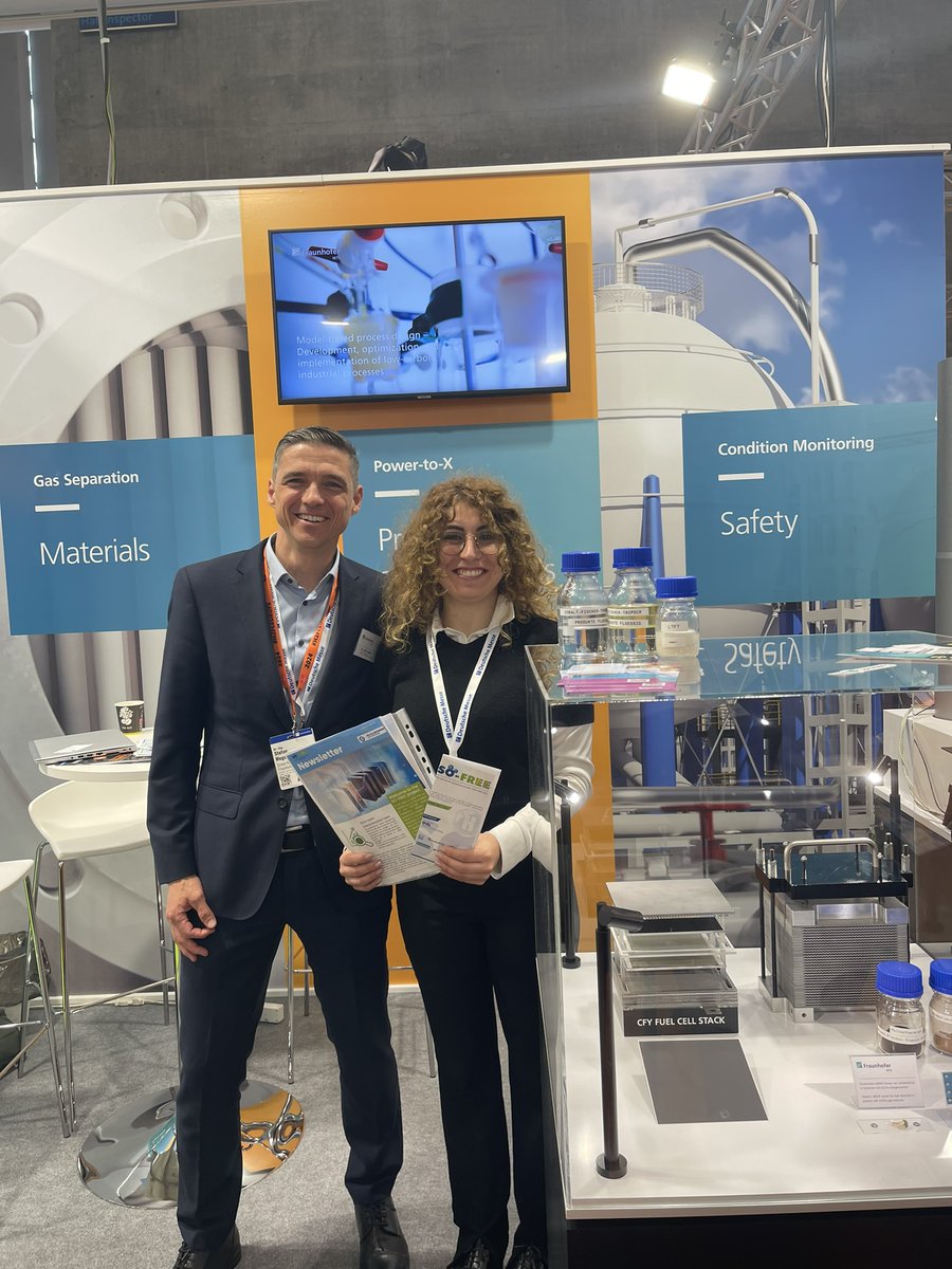 SoFreeProject1's tweet image. SO-FREE partners attended the  Fuel Cells Europe 2024, 22-26 April at Kiwa Stand.