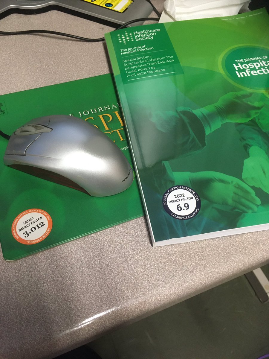 Tim Boswell (@timcjboswell) on Twitter photo My mouse mat needs updating! <a href="/HIS_infection/">Healthcare Infection Society</a> <a href="/jhieditor/">Journal of Hospital Infection</a> Congratulations to JHI team on the latest Impact Factor 👏 My mouse mat needs updating! <a href="/HIS_infection/">Healthcare Infection Society</a> <a href="/jhieditor/">Journal of Hospital Infection</a> Congratulations to JHI team on the latest Impact Factor 👏