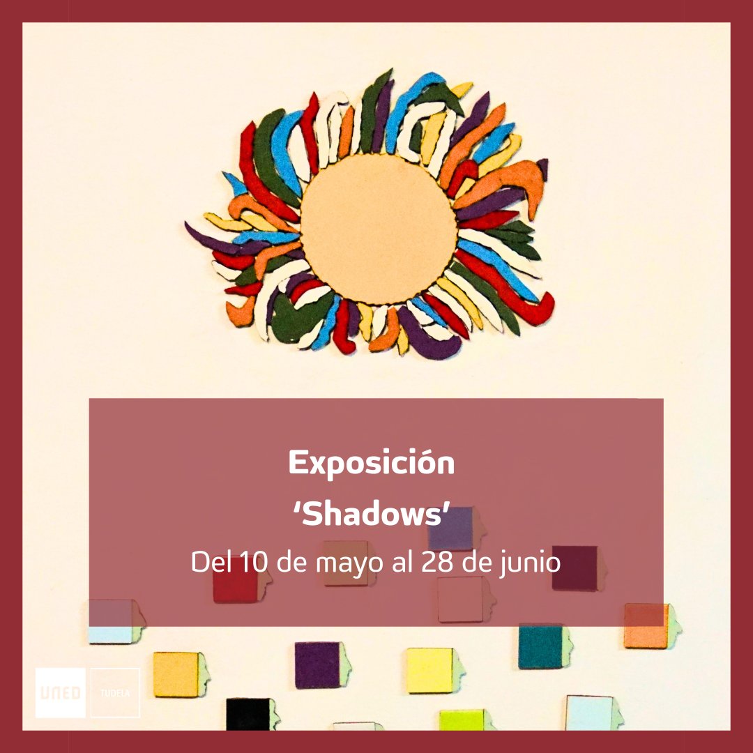 📆 El viernes, inauguramos una exposición. Con el título de 'Shadows', el tudelano Joaquín Gil Enériz regresa a la UNED de Tudela, donde expuso hace 10 años. 🥰 En esta ocasión, nos presenta una propuesta en la que su arte sigue evolucionando entre las esculturas con mosaicos.