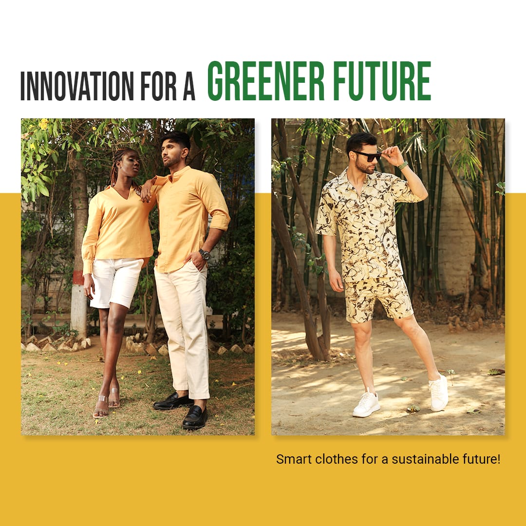 vardhmantextil1's tweet photo. Introducing Vardhman's Carbon Positive Fashion!
Sustainable threads for a healthier you &amp; our planet. Discover eco-friendly fabrics like organic cotton &amp; bamboo that use less water &amp; energy. Plus innovative designs for a greener future!  

Look good, do good.

#VardhmanTextiles https://t.co/PRN3fFBFTf
