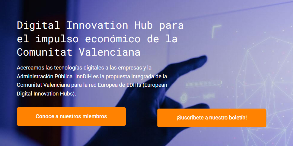 ¿Todavía no te has suscrito a la newsletter del proyecto @INNDIHVlcRegion? Mantente informado de todas las novedades sobre el European Digital Innovation Hub (EDIH) de la Comunidad Valenciana. Regístrate desde aquí: bit.ly/3WxHt1Z