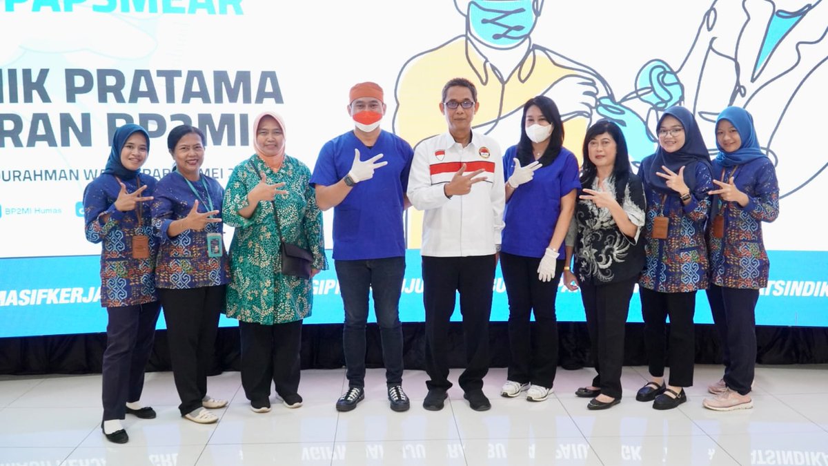 Pada Rabu 8 Mei 2024, @Kepala_BP2MI diwakili Kepala Biro Sumber Daya Manusia Dan Organisasi Yana Anusasana membuka Kegiatan Vaksinasi Influenza dan Pemeriksaan Papsmear di Lingkungan @bp2mi_ri, di Aula KH Abdurrahman Wahid, Jakarta Selatan. #BP2MI #SikatSindikat
